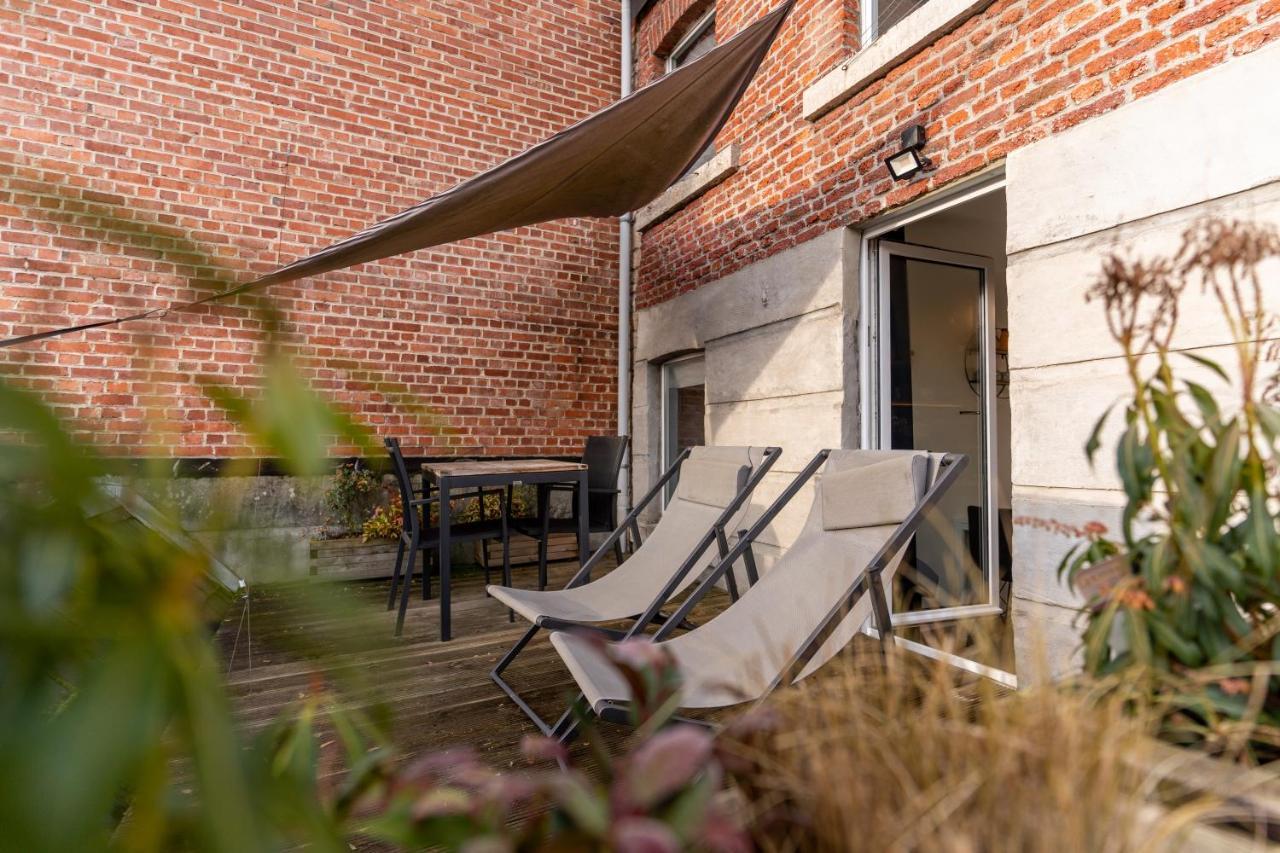 Ardenne Bnb Gite Urbain Avec Terrasse มาร์ช-อ็อง-เฟเมน ภายนอก รูปภาพ